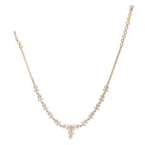 SHAHI GEMSTONE AADHYA ZIRCON NECKLACE SET