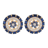 Ruhani Blue Studs Earring