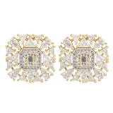Ruhani Square Earring Studs