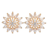 Ruhani Flower Earring Studs