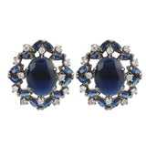 Ruhani Blue Studs Earring