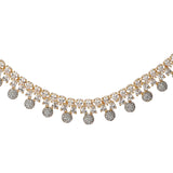 SHAHI GEMSTONE NEHA ZIRCON NECKLACE SET