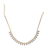 SHAHI GEMSTONE NEHA ZIRCON NECKLACE SET