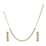 SHAHI GEMSTONE HIMANI ZIRCON NECKLACE SET