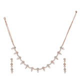 SHAHI GEMSTONE ZIRCON NECKLACE SET