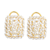 Ruhani Square Zircon Studs