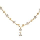 SHAHI GEMSTONE ZIRCON NECKLACE SET