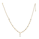 SHAHI GEMSTONE ZIRCON NECKLACE SET