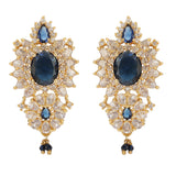 SHAHI GEMSTONE PARI ZIRCON NECKLACE SET