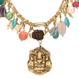 Nayaab Ines Multi Bead Necklace