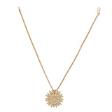 SHAHI GEMSTONE ZICON NECKLACE SET