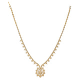 SHAHI GEMSTONE ZIRCON NECKLACE SET