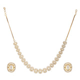 SHAHI GEMSTONE ZIRCON NECKLACE SET