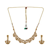 KONARK  CLASSIC TEMPLE LAKSHMI NECKLACE SET