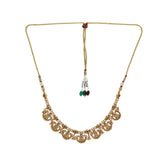 KONARK  CLASSIC TEMPLE LAKSHMI NECKLACE SET