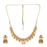 KONARK CLASSIC TEMPLE  MAYUR NECKLACE SET