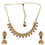 KONARK CLASSIC MAYUR TEMPLE JEWELLERY SET