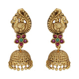 KONARK CLASSIC MAYUR TEMPLE JEWELLERY SET