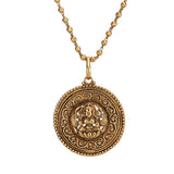 KONARK CLASSIC TEMPLE ROUND PENDANT SET