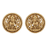 KONARK CLASSIC TEMPLE ROUND PENDANT SET