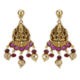 KONARK CLASSIC TEMPLE PENDANT SET