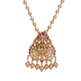 KONARK CLASSIC TEMPLE  GOLD PLATED JEWELLERY SET