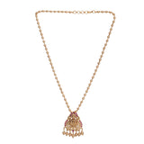 KONARK CLASSIC TEMPLE  GOLD PLATED JEWELLERY SET