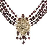 KONARK CLASSIC TEMPLE TESAL NECKLACE SET