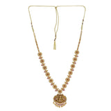 KONARK CLASSIC TEMPLE  FLOWER NECKLSCE SET
