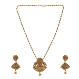 KONARK CLASSIC TEMPLE PENDANT SET