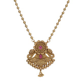 KONARK CLASSIC TEMPLE PENDANT SET