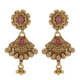 KONARK CLASSIC TEMPLE PENDANT SET