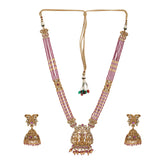 KONARK CLASSICE TEMPLE  PENDANT NECKLACE SET