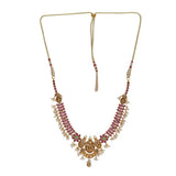 KONARK CLASSICE TEMPLE FLOWER JEWELLERY SET