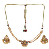 KONARK CLASSIC ELEPHANT  TEMPLE JEWELLERY SET