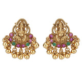 KONARK CLASSIC ELEPHANT  TEMPLE JEWELLERY SET