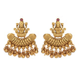 KONARK CLASSIC TEMPLE  LAKSHMI NECKLACE SET