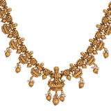 KONARK CLASSIC TEMPLE  LAKSHMI NECKLACE SET