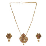 KONARK CLASSIC TEMPLE PENDANT SET