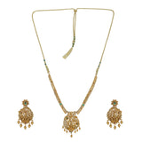 KONARK CLASSIC TEMPLE  PENDANT NECKLACE SET