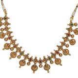 KONARK CLASSIC TEMPLE  GOLD NECKLACE SET