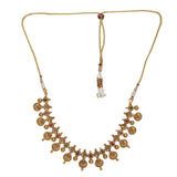 KONARK CLASSIC TEMPLE  GOLD NECKLACE SET