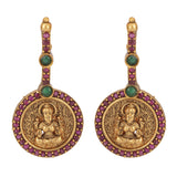 KONARK CLASSIC TEMPLE  COIN NECKLACE SET