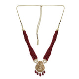 KONARK CLASSIC TEMPLE  GOLD NECKLACE SET