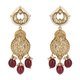 KONARK CLASSIC TEMPLE  GOLD NECKLACE SET