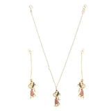 SANKRANTI KUNDAN PEARLS PENDANT  SET