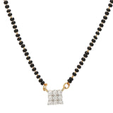 SQUARE ZIRCON MANGALSUTRA SET