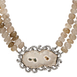 Nayaab Shira Zircon Necklace