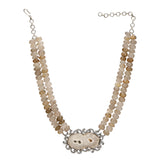 Nayaab Shira Zircon Necklace