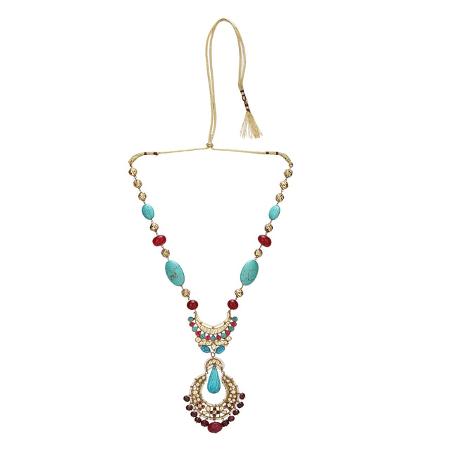 Nayaab Navi Kundan Necklace
